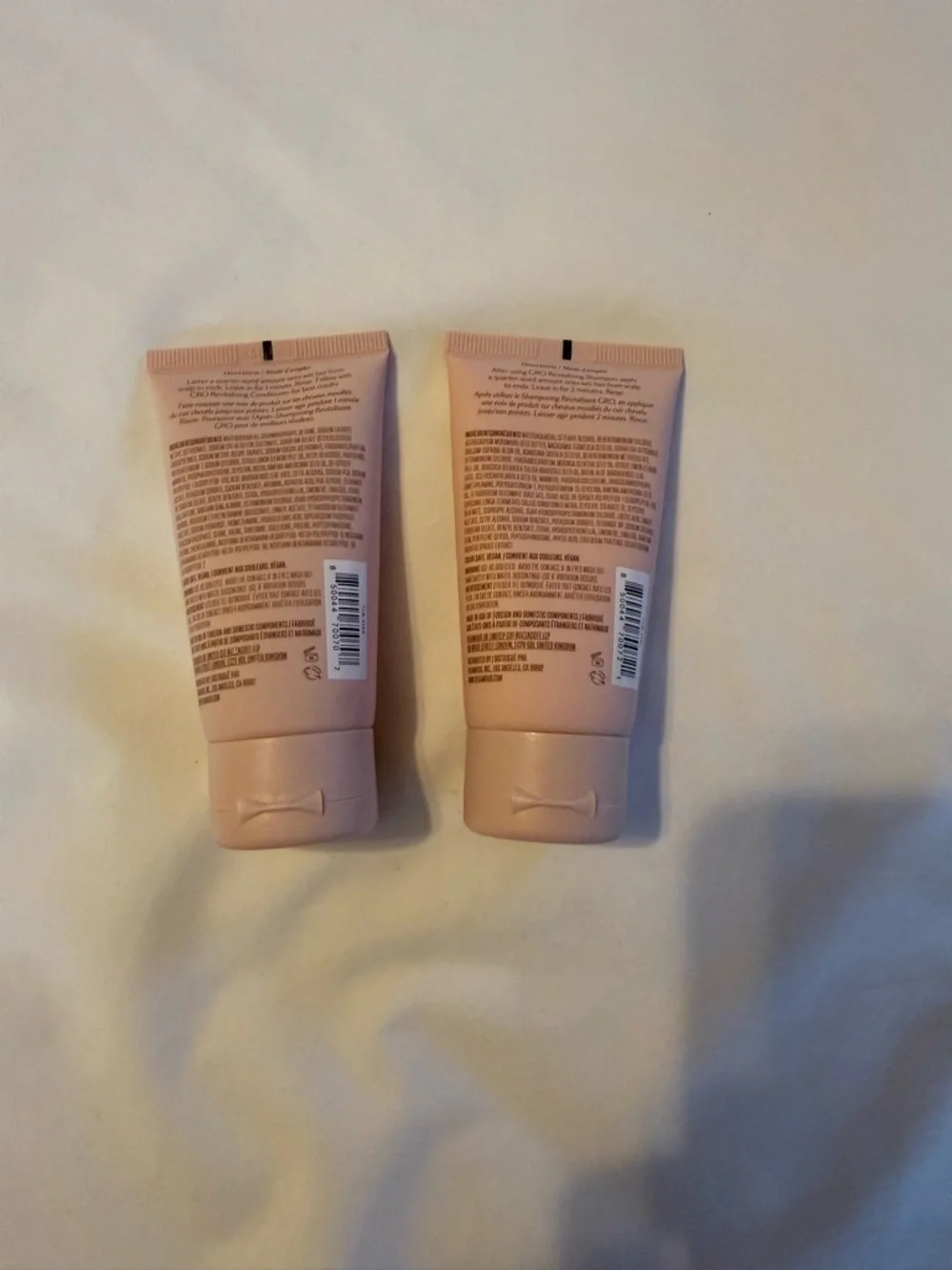 Vegamour shampoo and conditioner